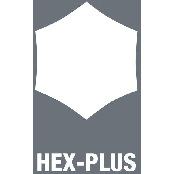 Wera 05073596001 950/9 Hex-Plus 6 SB L-key set, metric, BlackLaser, 9 pieces