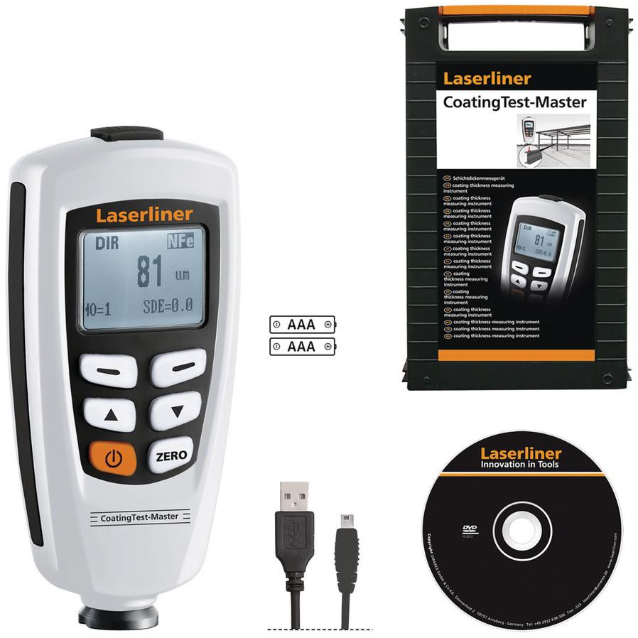 Laserliner 32005  082.150A CoatingTest-Master Coating Thickness Measuring Device