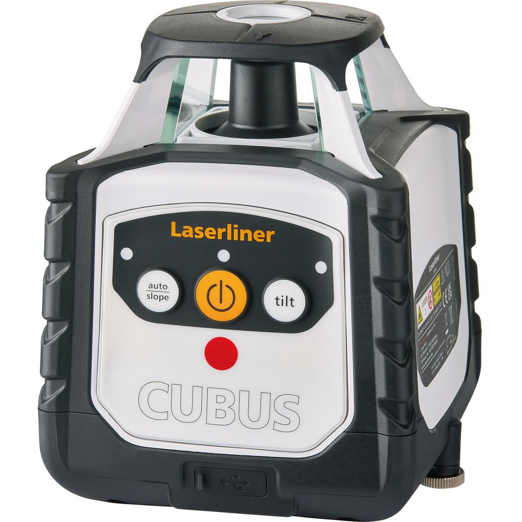 Laserliner 32173 052.325A Cubus 110 S Set Fully Automatic Rotating Laser, 150cm