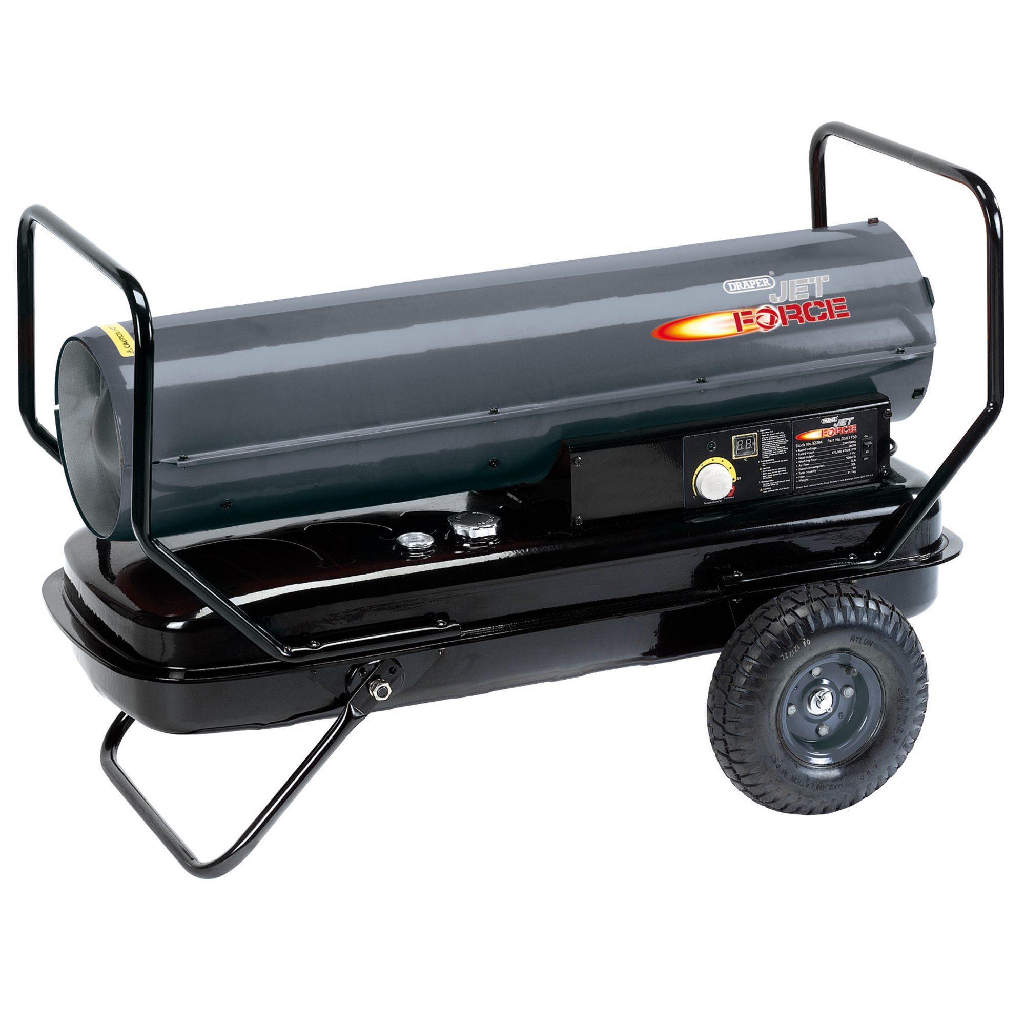 Draper 32284 DSH1750 Diesel/Kerosene Space Heater (175,000 BTU/51kW)