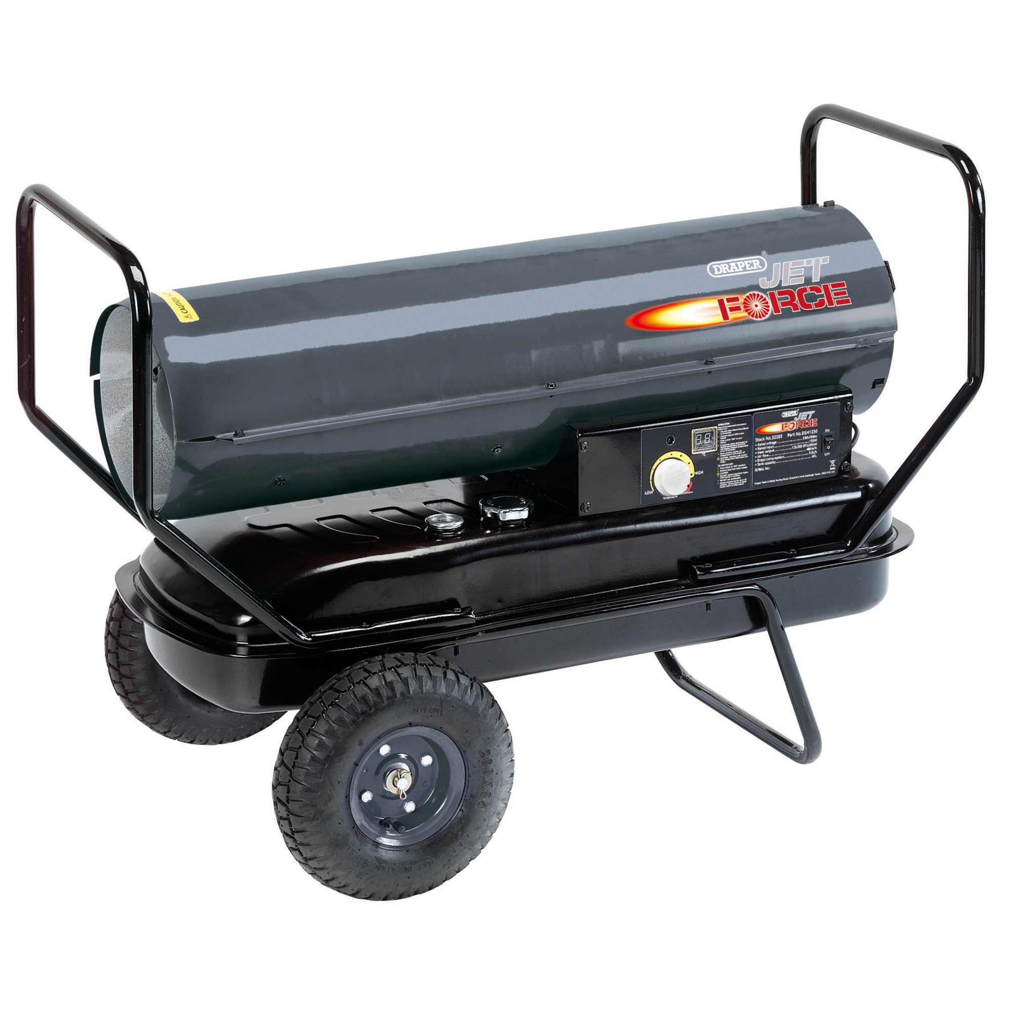 Draper 32285 DSH1250 Diesel/Kerosene Space Heater (125,000 BTU/36kW)