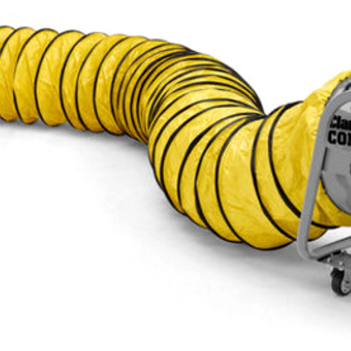 Clarke 3230484 16” Flexible PVC Duct For Contractor CON400 Ventilation Fan - Yellow