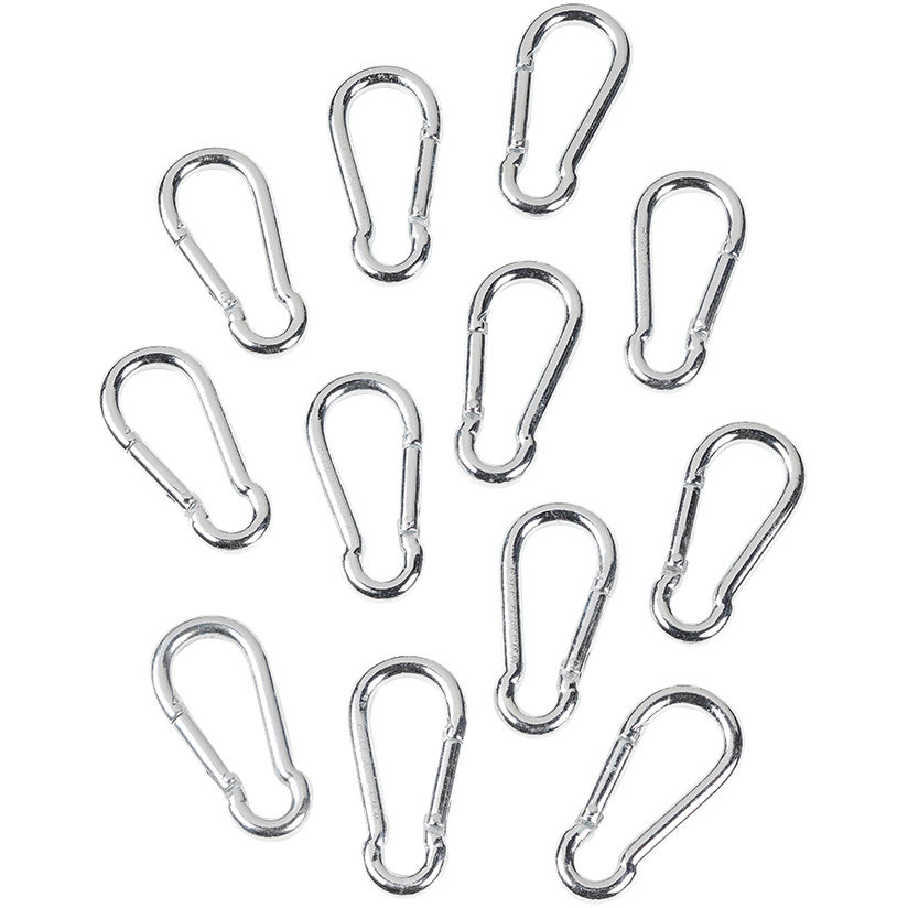 Clarke 1801946 CHT946 12 piece 50mm Snap Hook Set