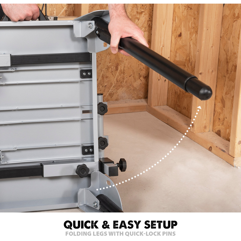 Evolution 005-0002 Chop Saw Stand With Universal Fittings