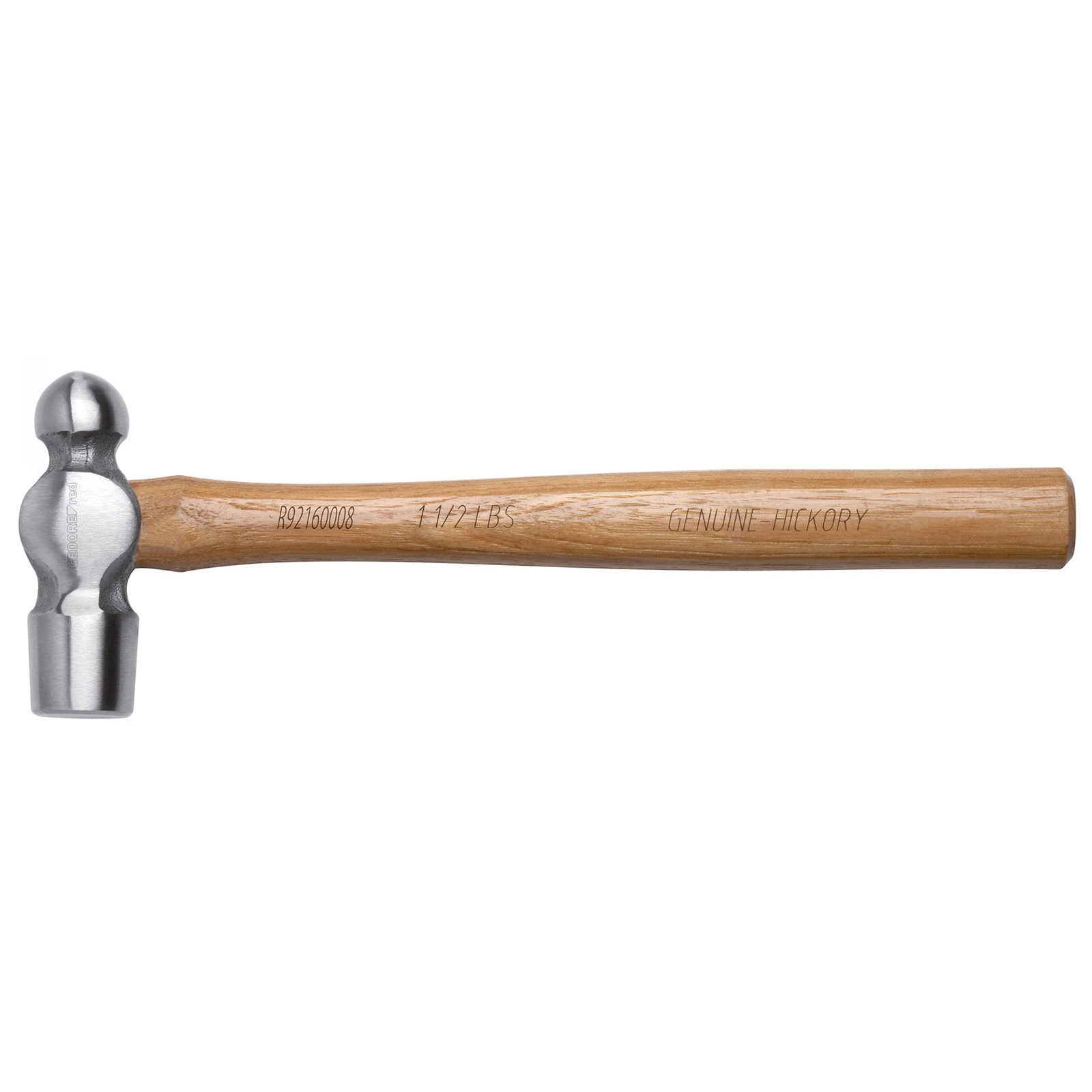 Gedore RED 3300770 Engineers Ball Pein Hammer 1.1/2lbs with Hickory Handle