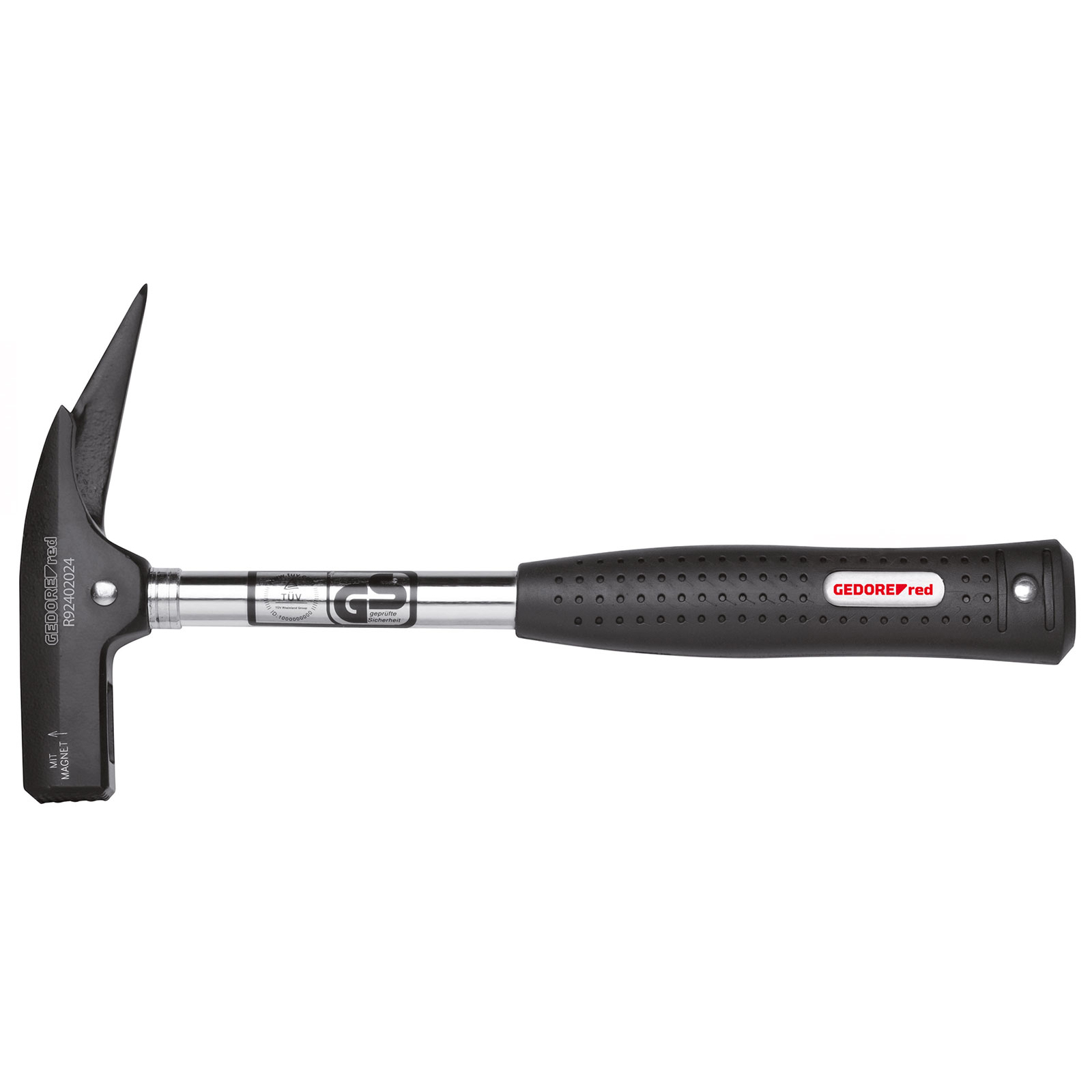 Gedore RED 3300784 Carpenter's Hammer 600g l.330mm with Steel Tube Handle