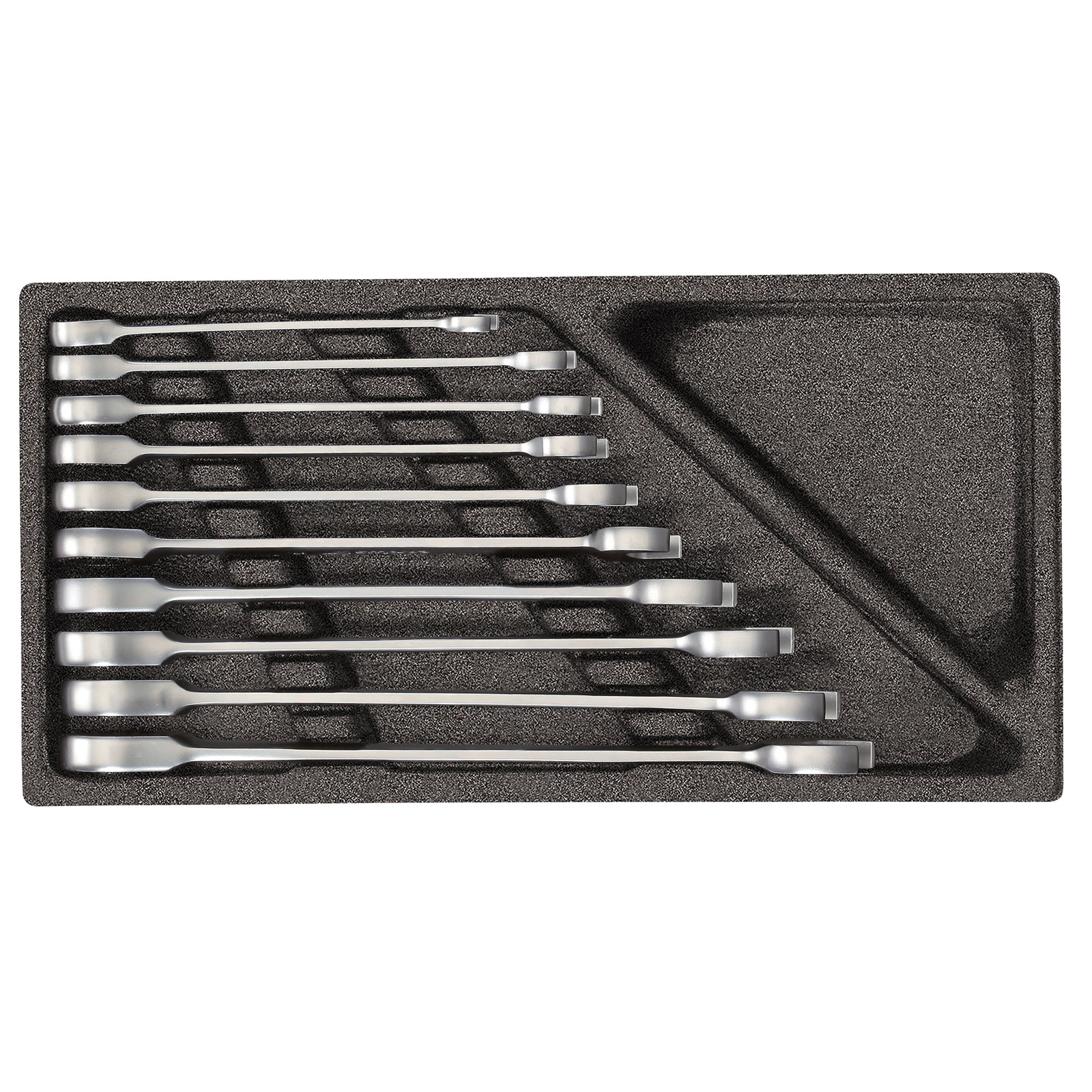 Gedore RED 3301702 Ratchet Spanner Set in Module 10 Piece