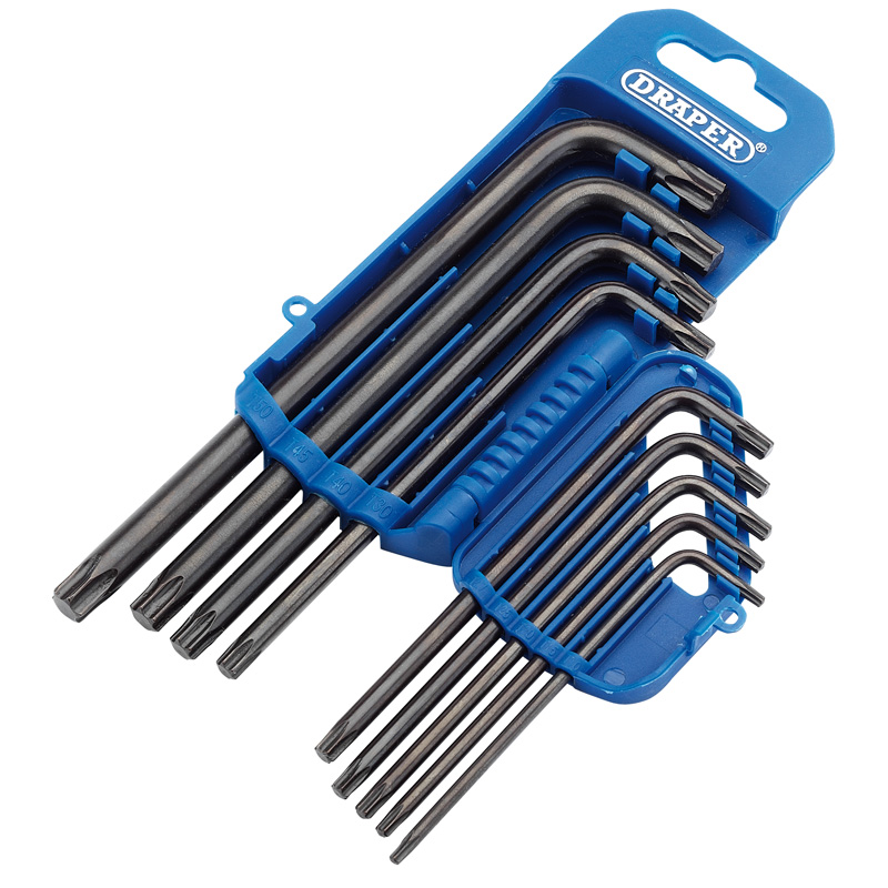 Draper 33743 TX8/9/B 9 Piece Draper TX Star Key Set