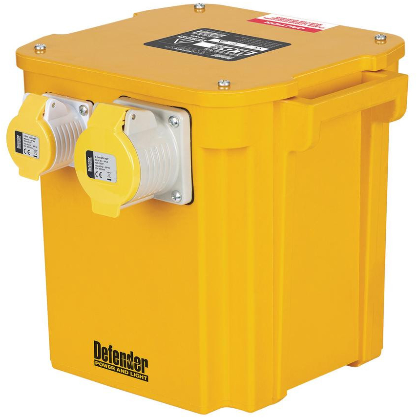 Defender 34955 110V 5kVA Portable Transformer, 16A / 32A E205042