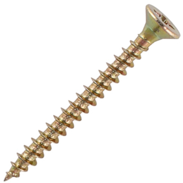 3.5mm x 50mm Solo Woodscrew PZ2 CSK - ZYP (Box of 200) 35050SOLOC Timco