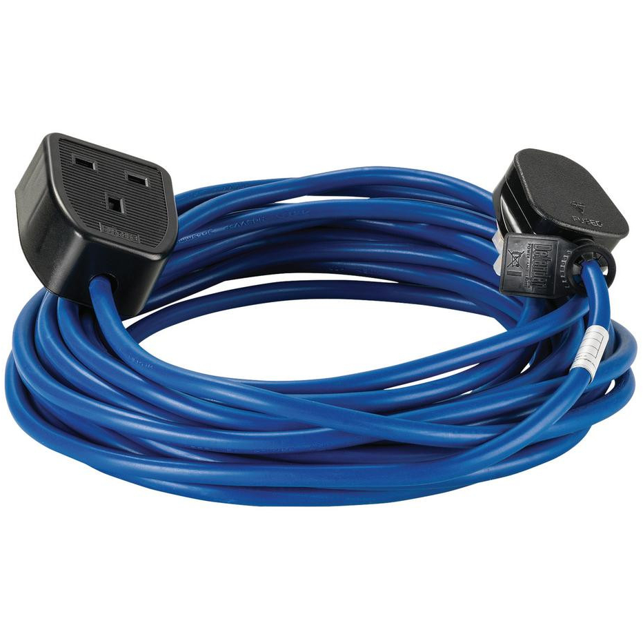 Defender 35075 230V Extension Lead, Blue, 1.5mm², 13A, 10m E85223