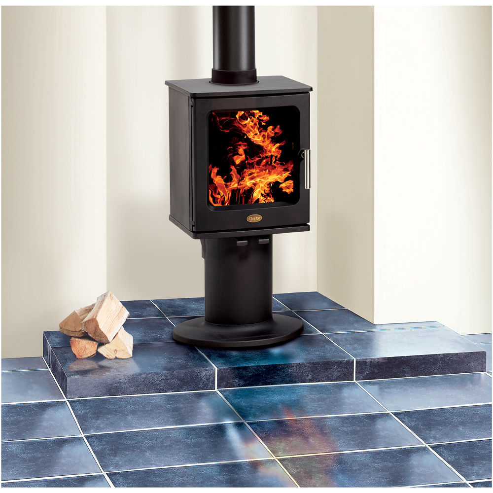 Clarke 6909952 Gloucester 5kW Eco-Design Ready Cast Iron Wood Burning Pedestal Stove