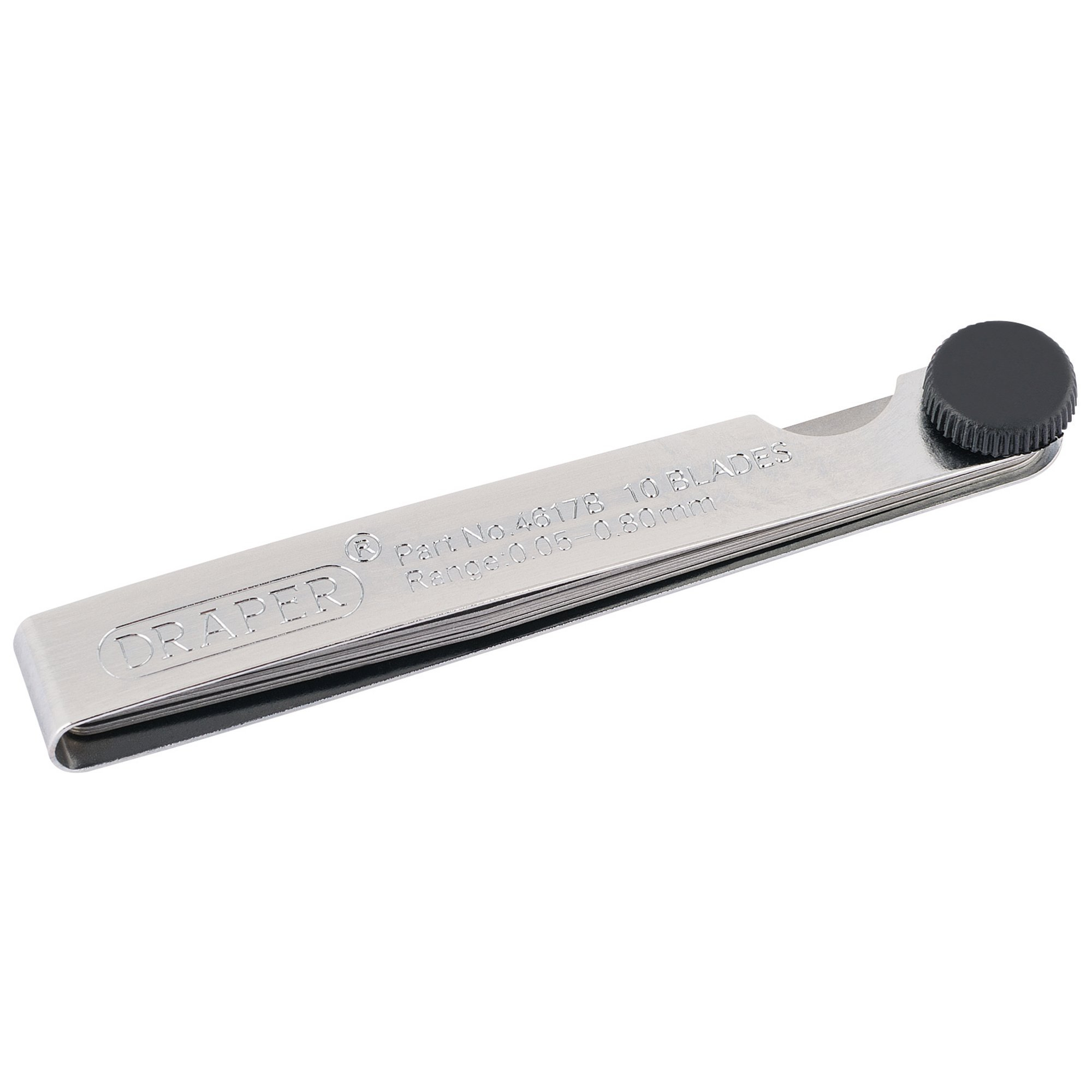 Draper 36169 4617B 10 Blade Metric Feeler Gauge Set
