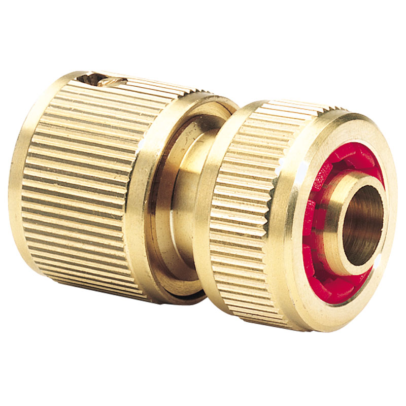 Draper 36202 GWB3/H Expert Brass 1/2" Hose Connector with Water Stop