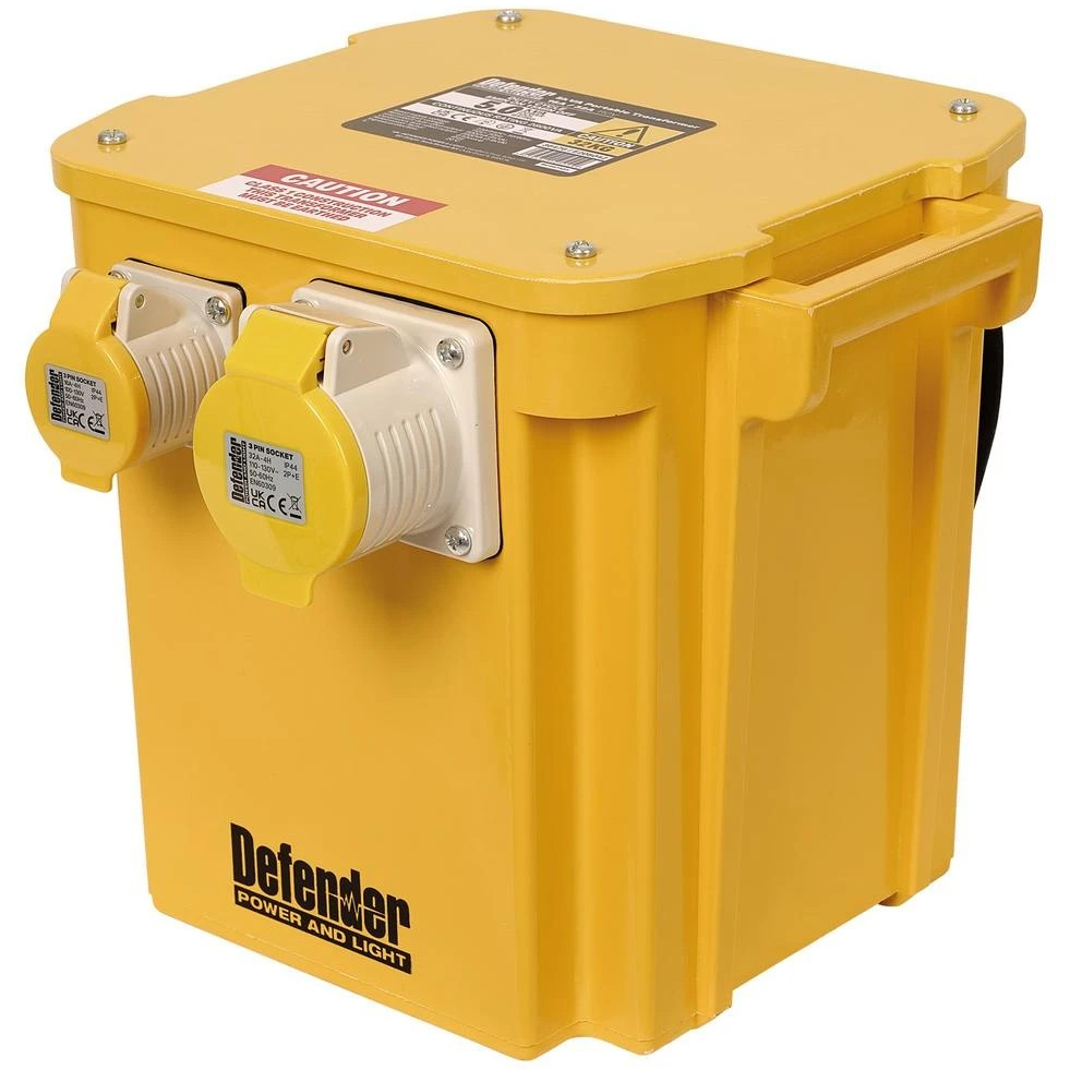 Defender 36476 5kVA Portable Transformer, 16A / 32A E205042