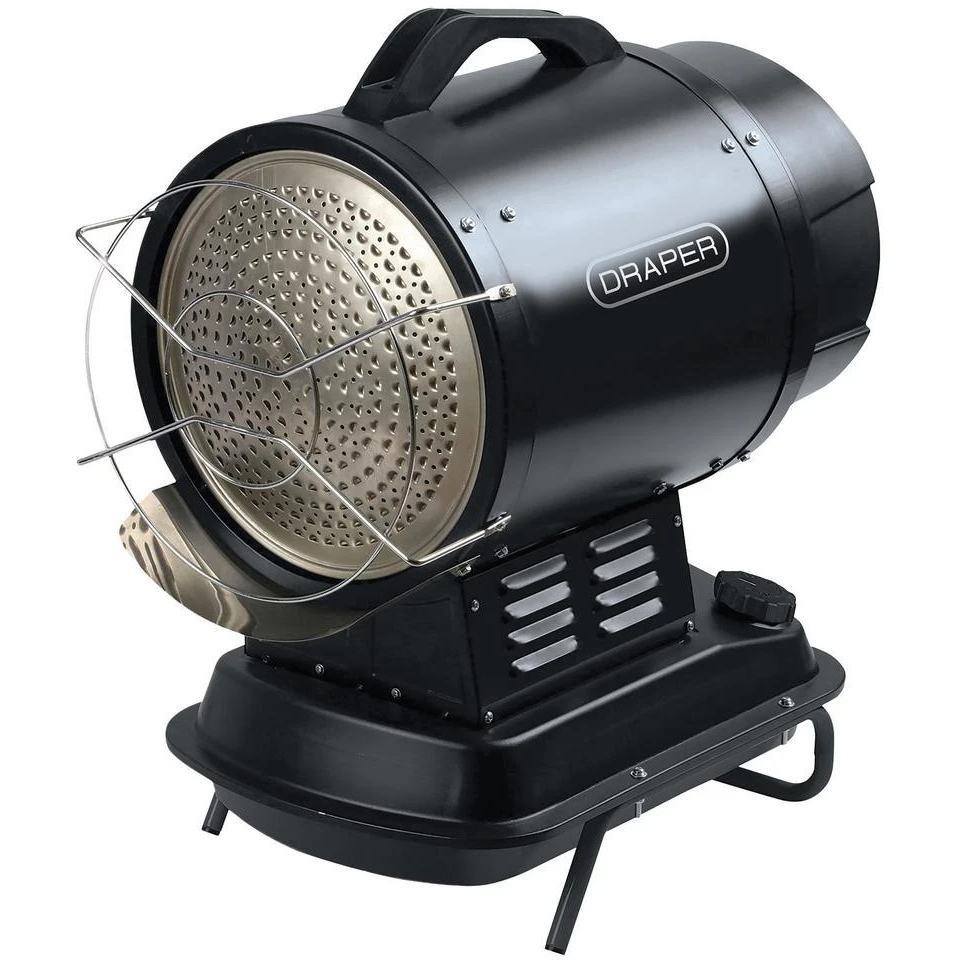Draper 36635 240V Radiant Diesel Heater, 68000 BTU, 20kW