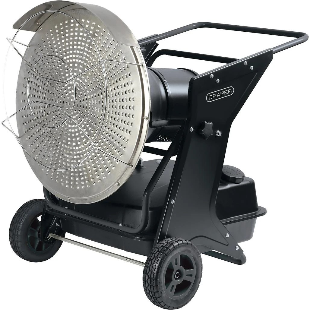 Draper 36637 240V Radiant Diesel Heater, 136400 BTU, 40kW