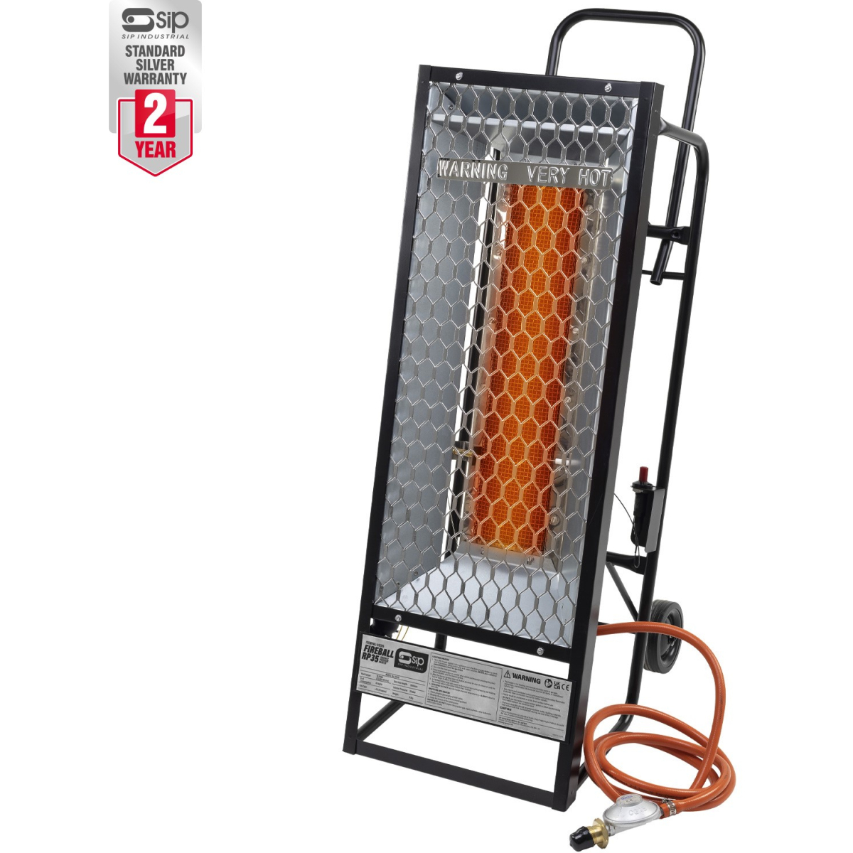 SIP 09315 FIREBALL RP35 Radiant Propane Heater