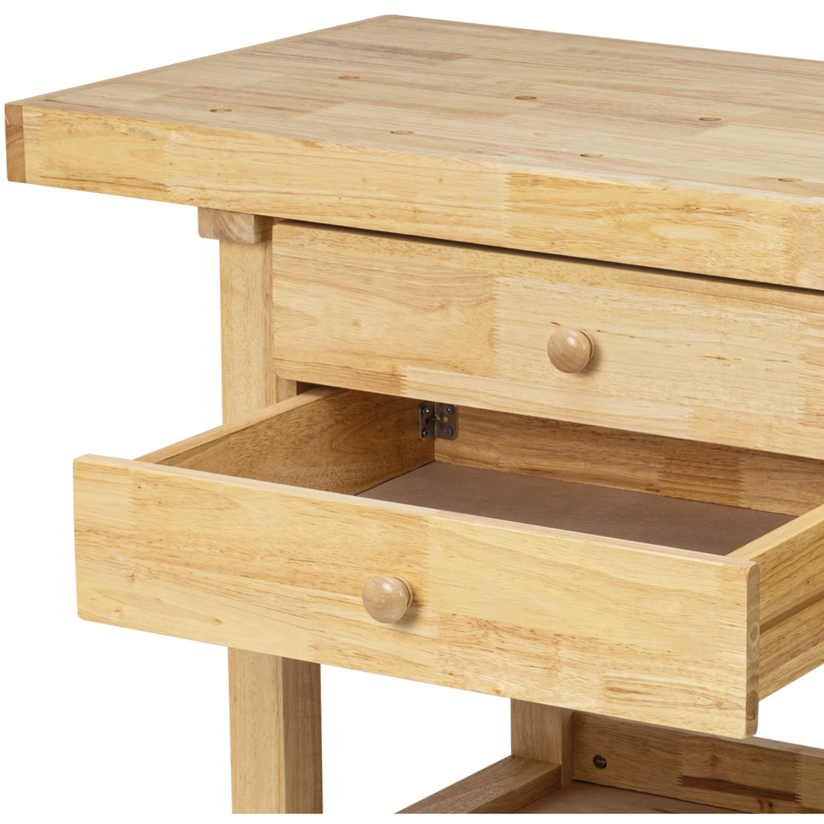 SIP 01460 Professional Hardwood 4-Drawer Workbench