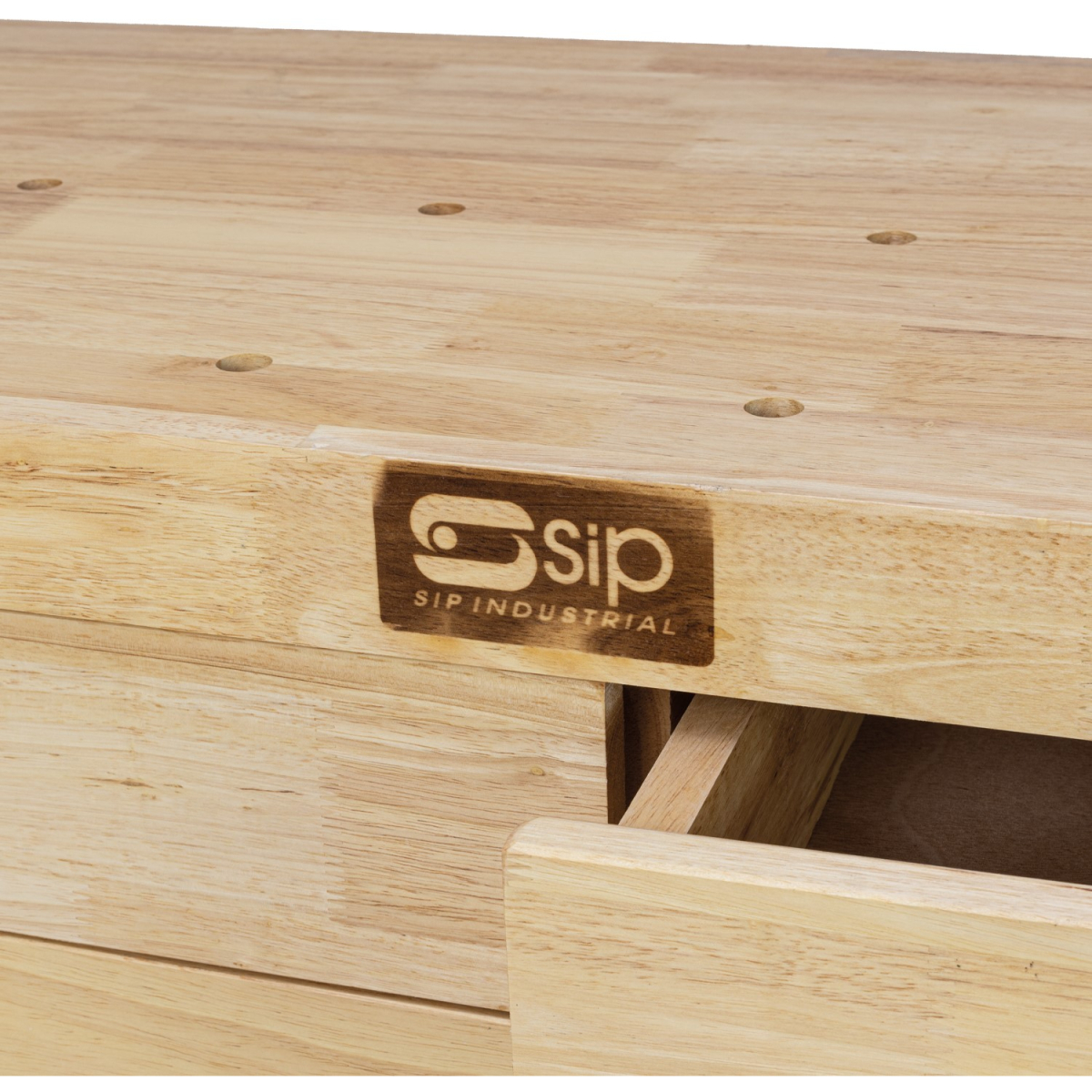 SIP 01460 Professional Hardwood 4-Drawer Workbench