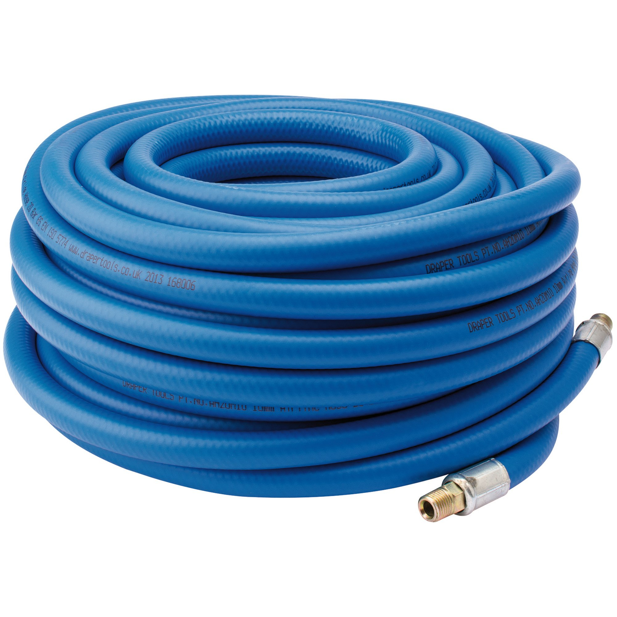 Draper 38338 AH20M10 20M 1/4" BSP 10mm Bore Air Line Hose