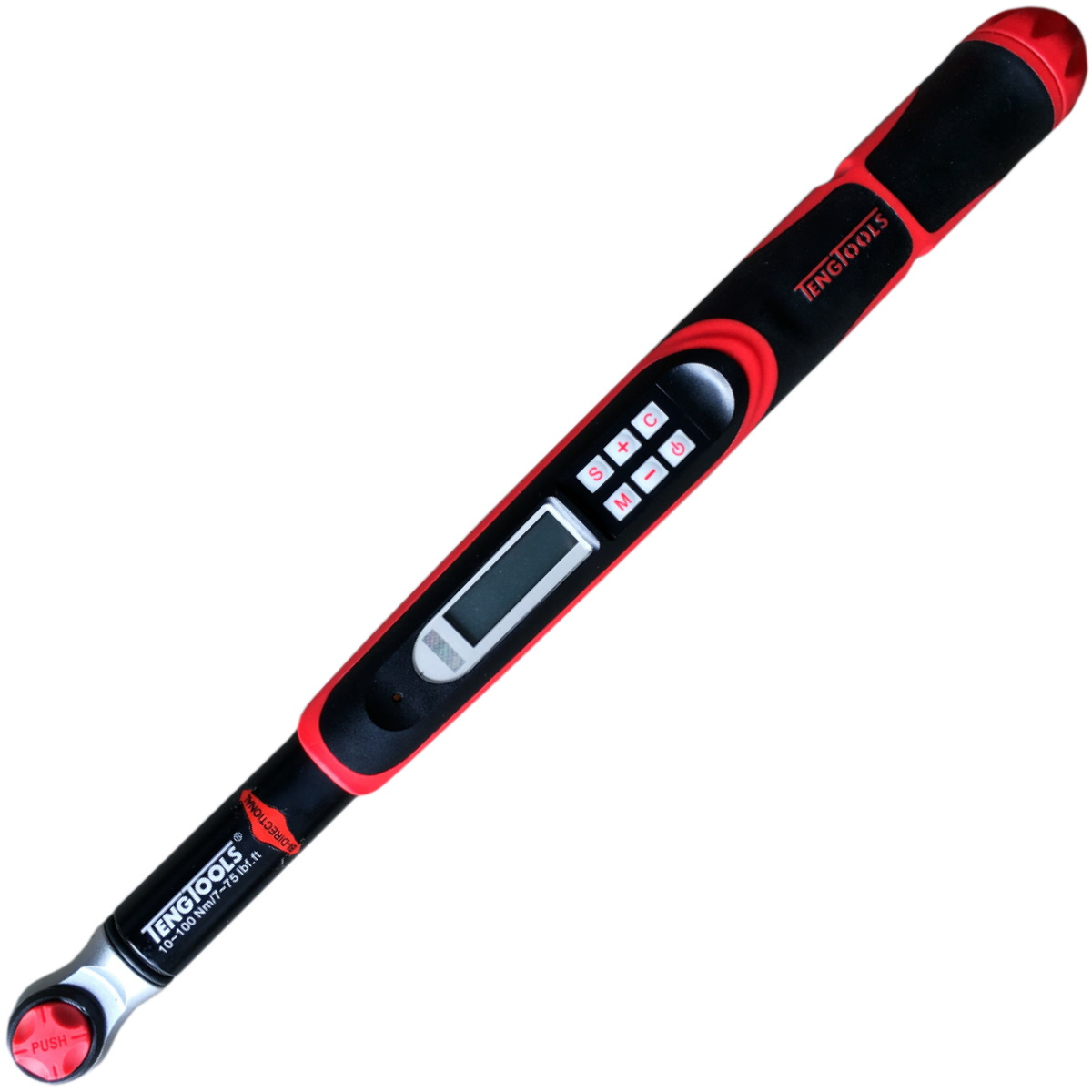 Teng Tools 3892D100 3/8" Drive Electronic/Digital Torque Wrench 10-100Nm 