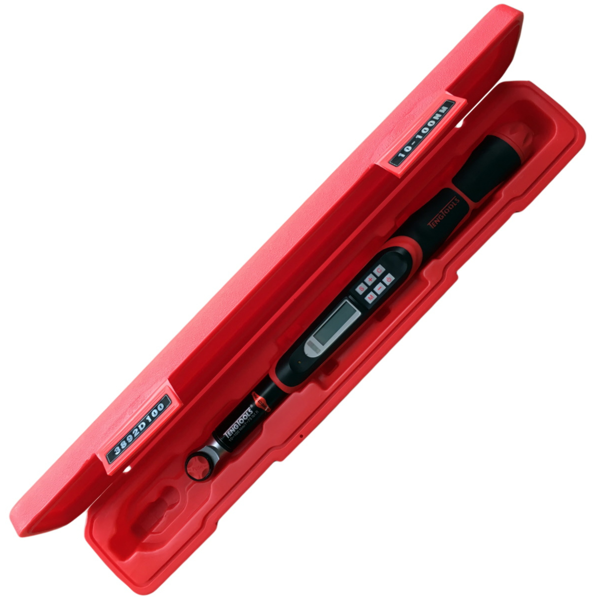 Teng Tools 3892D100 3/8" Drive Electronic/Digital Torque Wrench 10-100Nm 