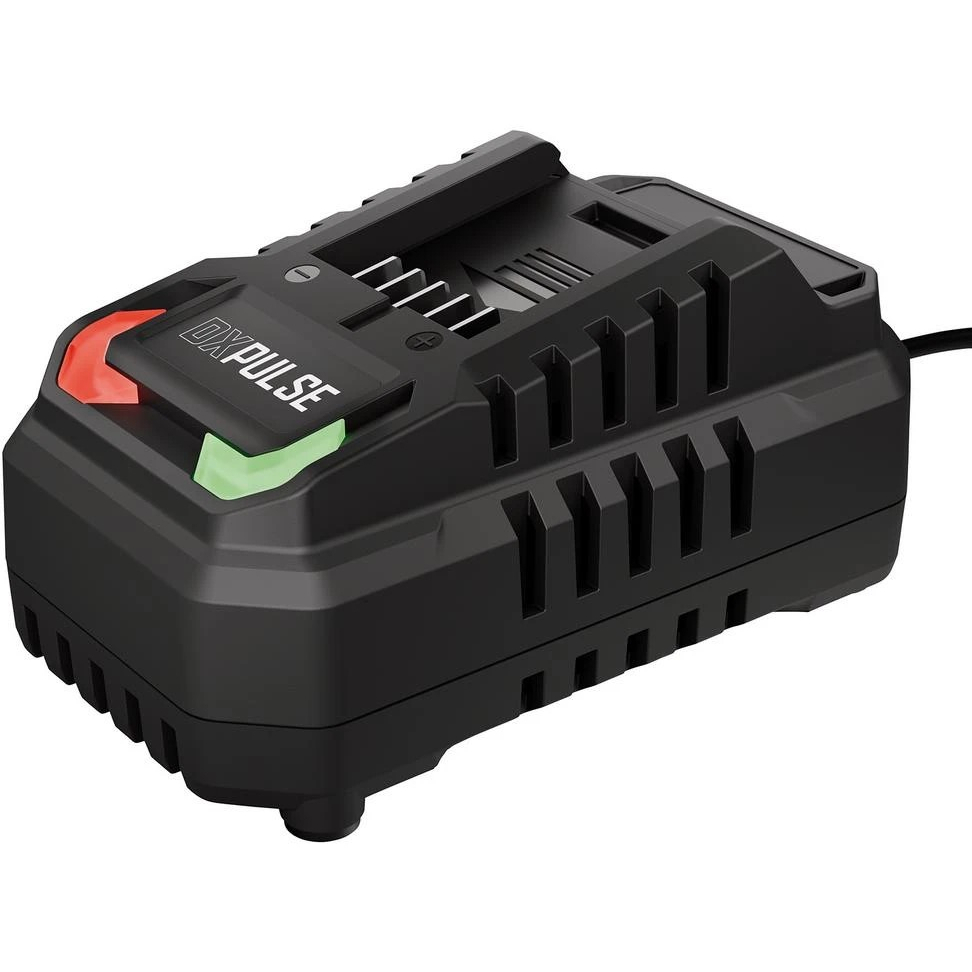 DXPULSE 39659 18V Brushless LCD Display Combi Drill Kit with 2x 2Ah Batteries