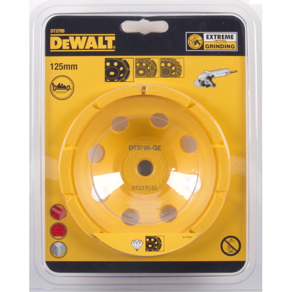 DeWalt DT3795-QZ 125mm Diamond Single Row Grinding Cup