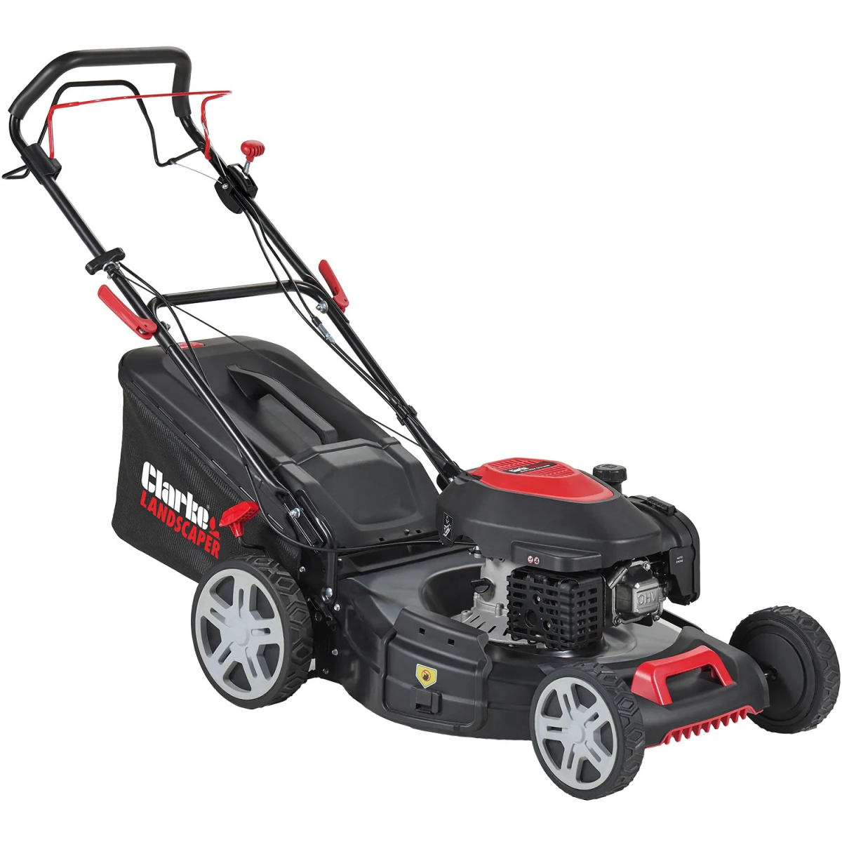 Clarke 2345686 Landscaper CSP56LM 56cm Self Propelled Petrol Lawnmower with Recoil Start