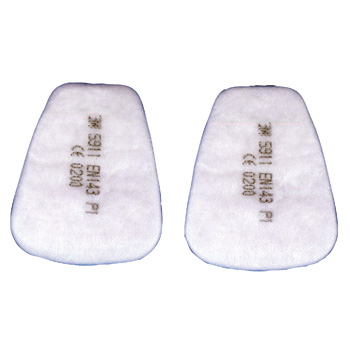 3M 5911 P1 Particulate Filter (Box of 15 Pairs)