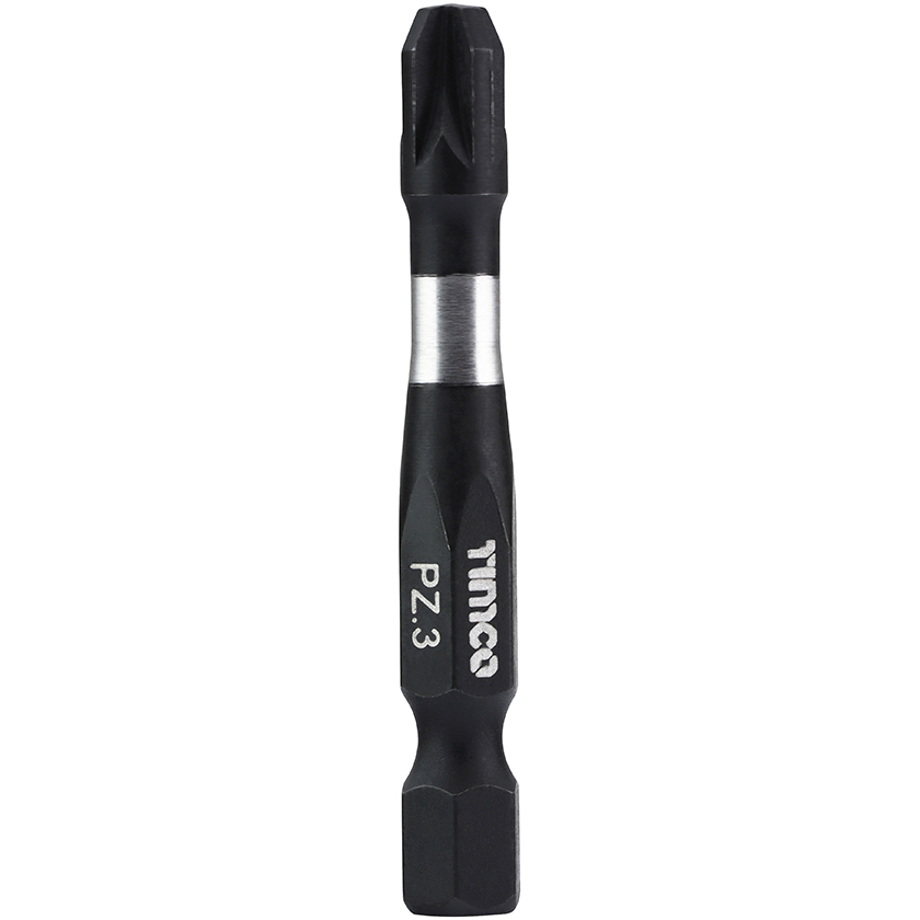 Addax PZ3 x 50mm Impact Quality Screwdriver Bits , PK5