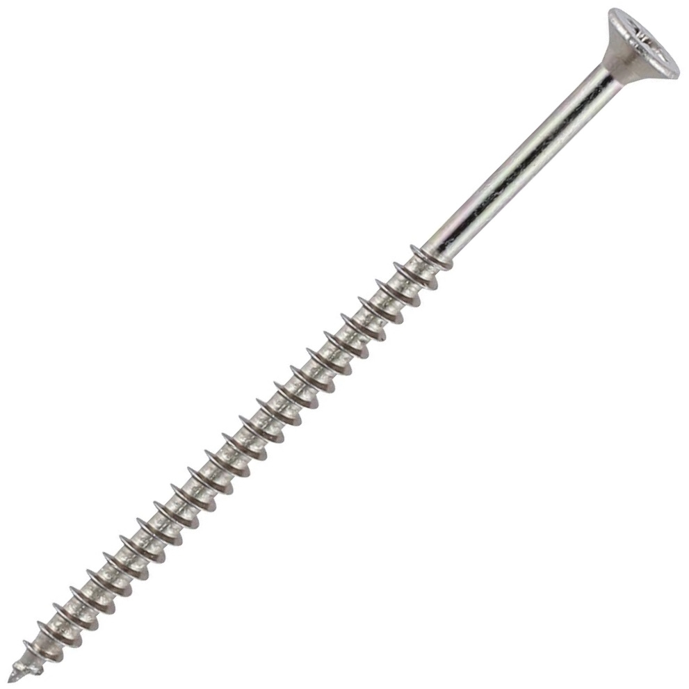 4.0mm x 30mm Solo Woodscrew CSK - BZP (TUB) (Tub of 1,250) 40030STUBZ Timco