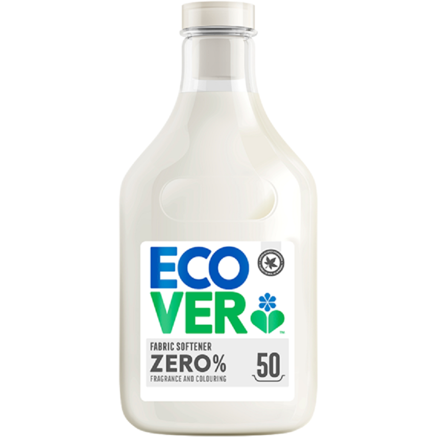 SCJohnson 4005034 ECOVER® Zero% Sensitive Fabric Softener (Case x 6  1.5L Bottles)