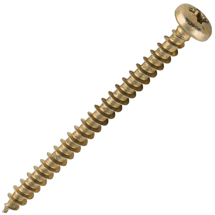 4.0mm x 50mm Classic Screw PZ2 PAN - ZYP (Box of 200) 40050CLAP Timco