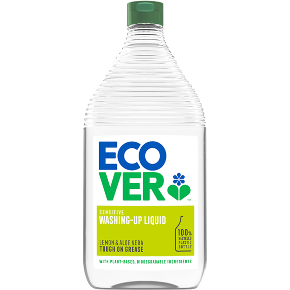 SCJohnson 4004016 ECOVER® Sensitive Washing Up Liquid (Case x 8  450ml Bottles)