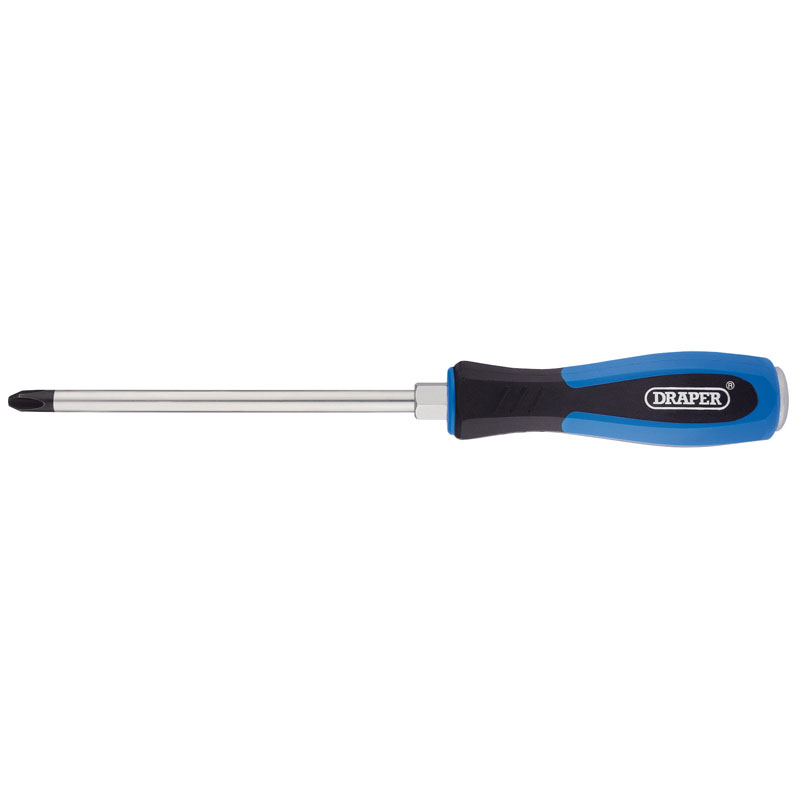 Draper 40781 975 'Pound Thru' Cross Slot Screwdriver No.3 x 150mm