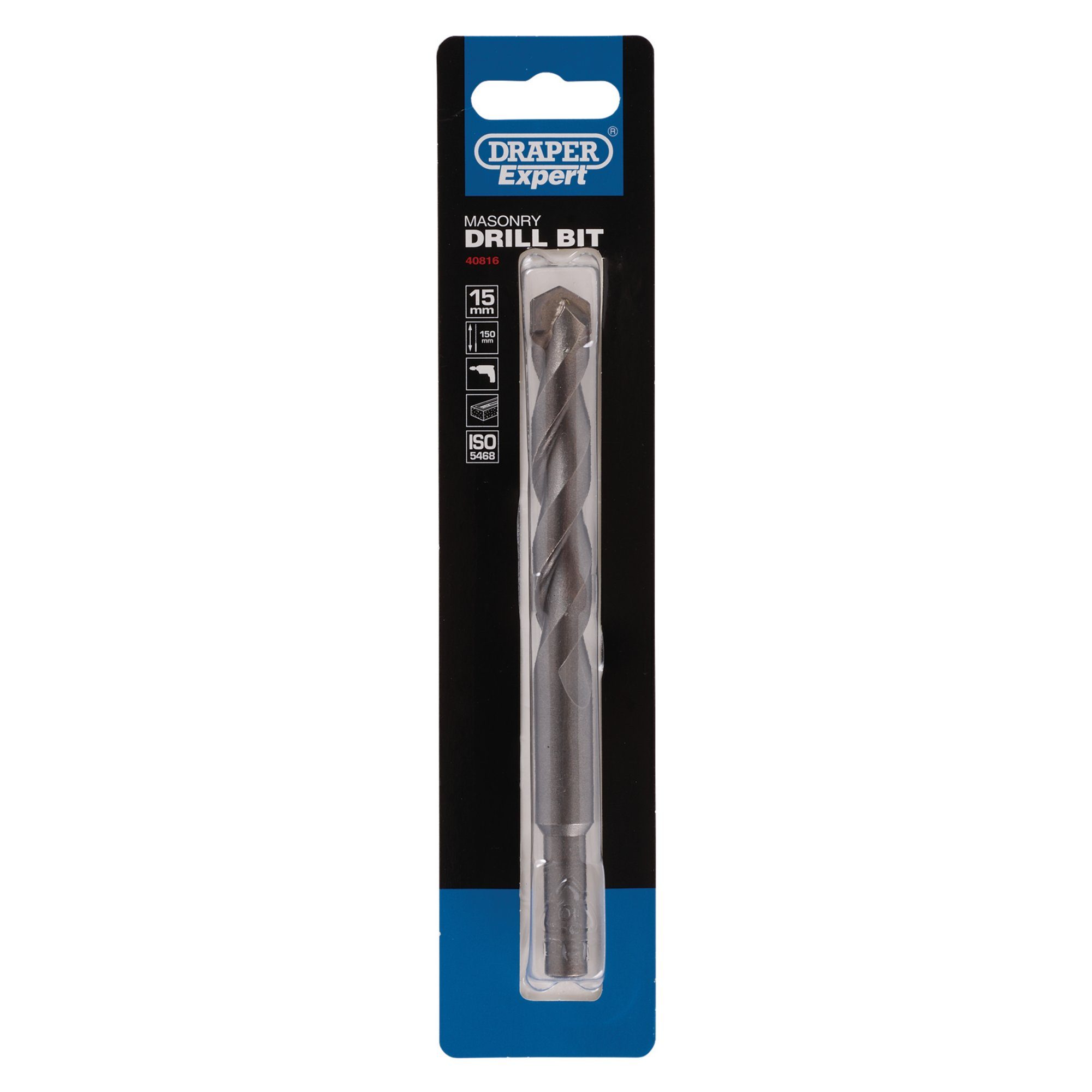 Draper 40816 MD12PB Expert 15 x 150mm Masonry Drill Bit