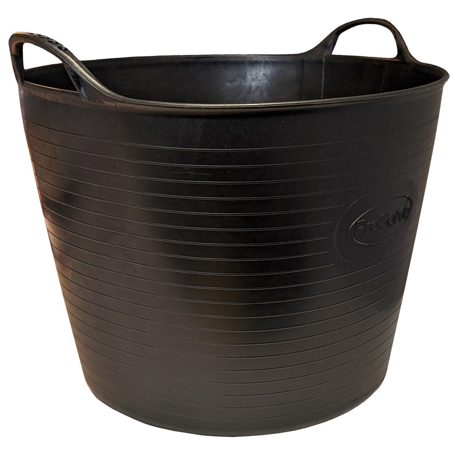 Black 42Ltr Flexible Tub 
