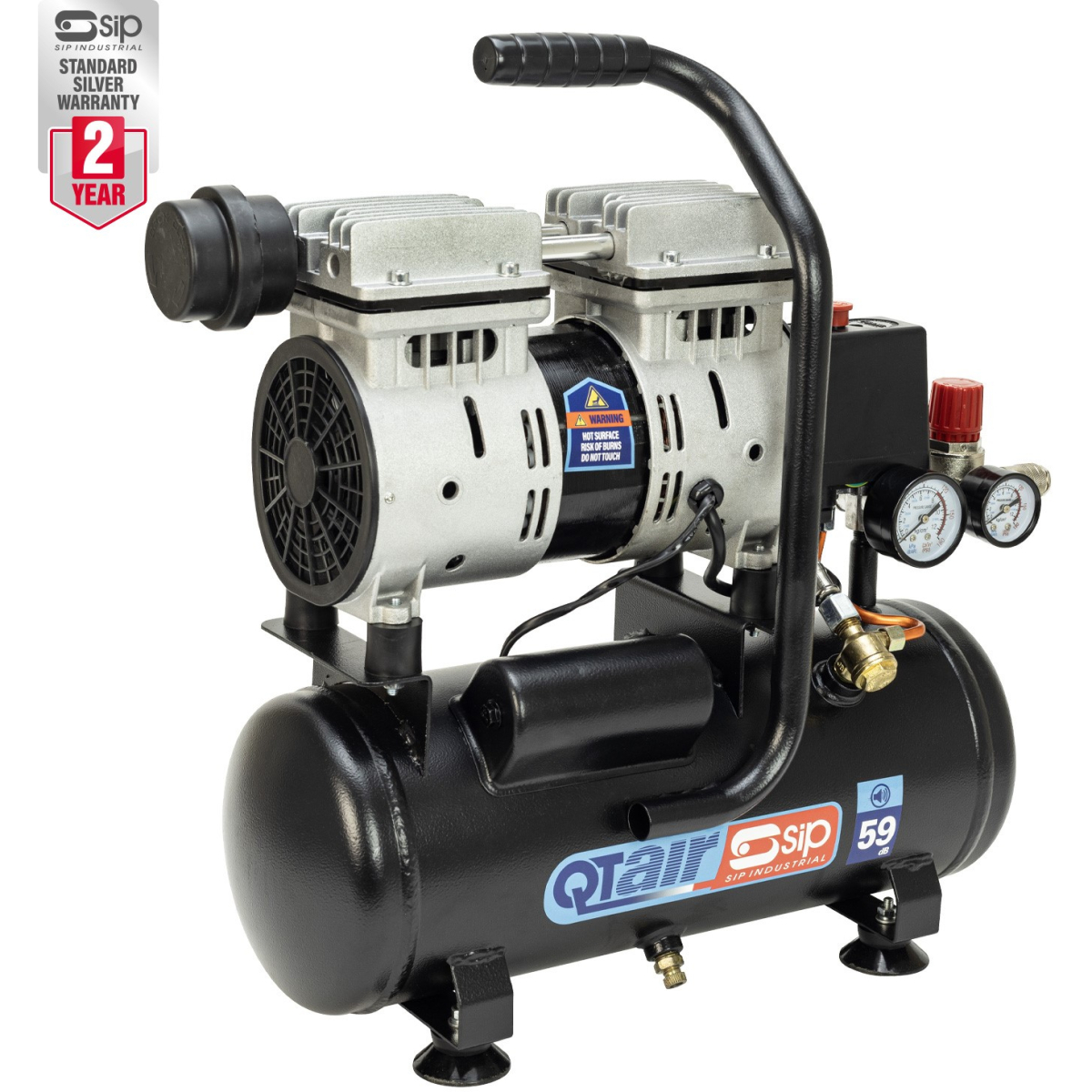 SIP 05398 QT 6ltr Low Noise Direct Drive Compressor