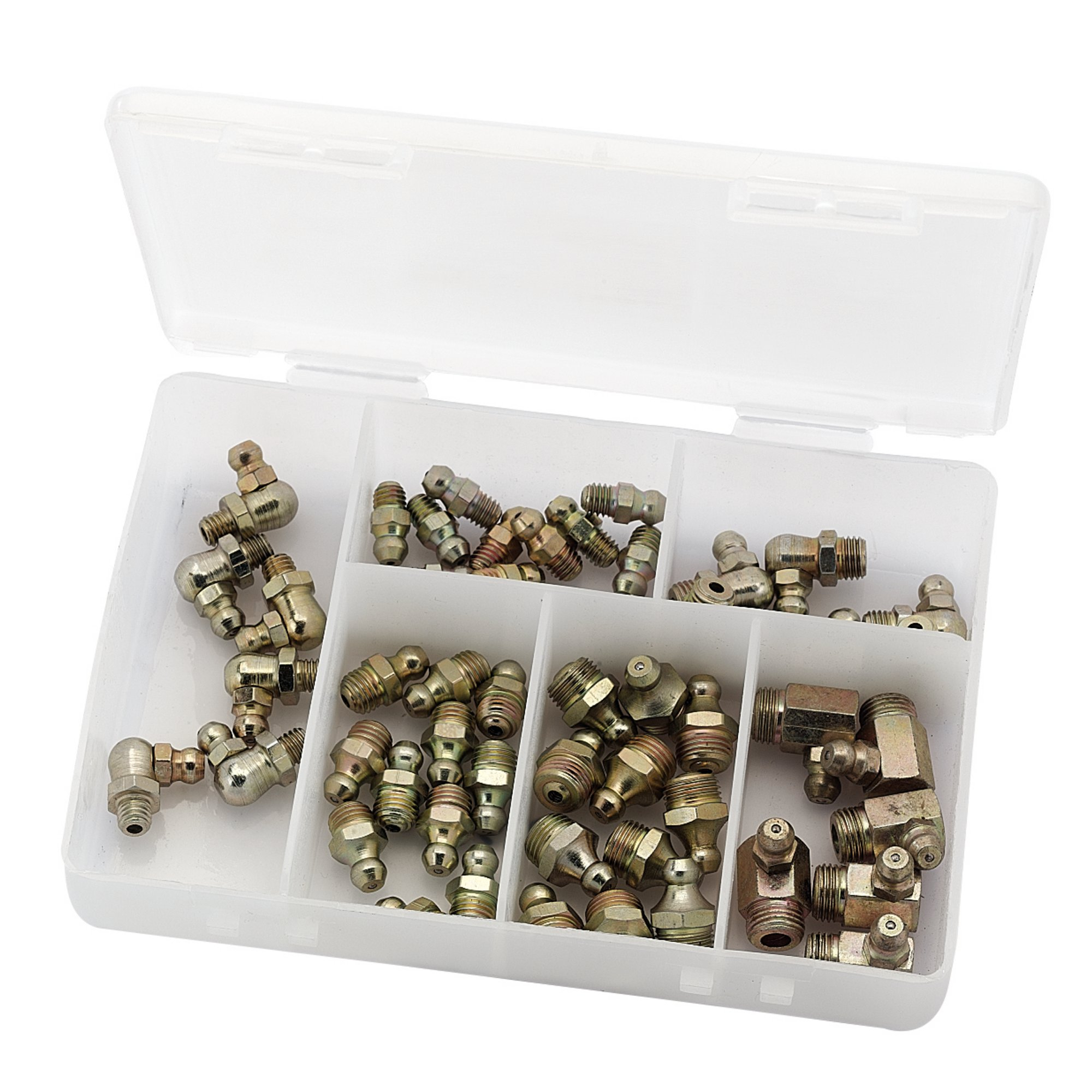 Draper 43961 GNA-BSPT 50 Assorted BSPT Grease Nipples
