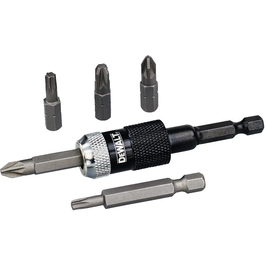 DeWalt DT71514-QZ Screwdriving Bit Set 6 Piece with Rapid Load Bit Adaptor