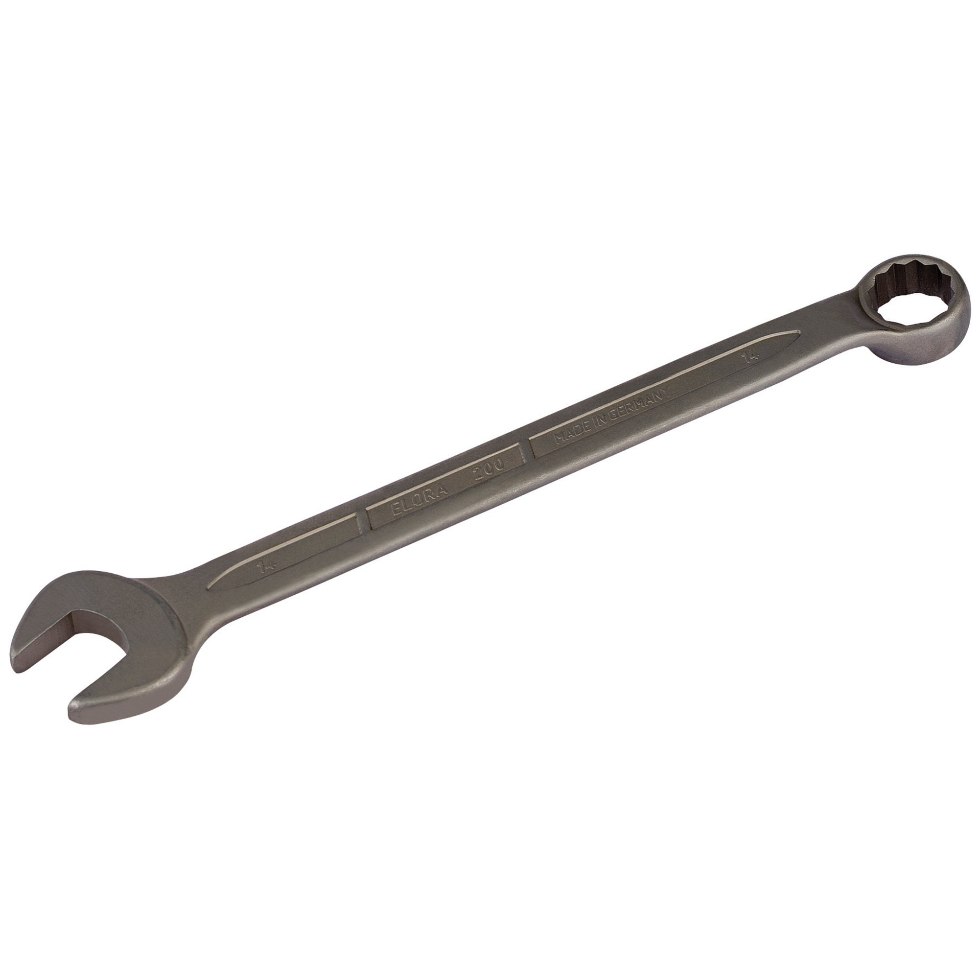 Elora 200 14mm Long Stainless Steel Combination Spanner 44015