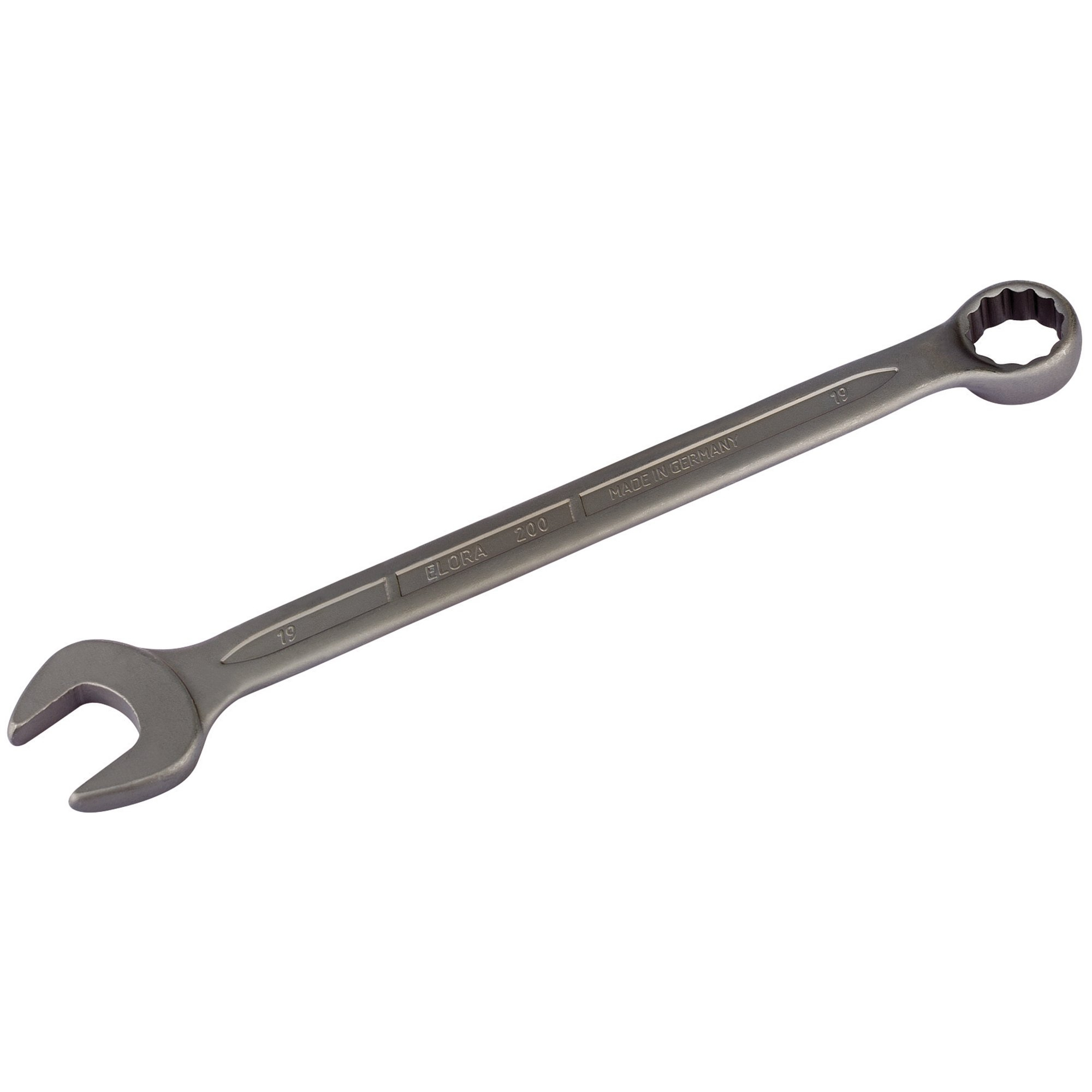 Elora 200 19mm Long Stainless Steel Combination Spanner 44017