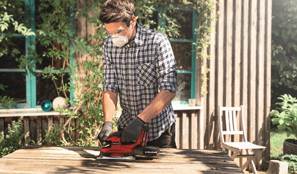 Einhell TE-OS 18/230 Li - Solo Body Only 18V Power X-Change 1/2 Sheet Sander