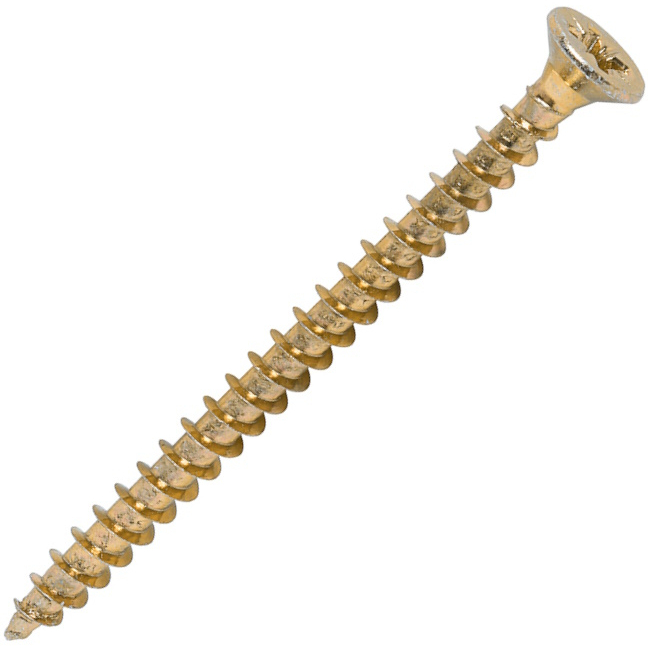 4.5mm x 60mm Solo Woodscrew PZ2 CSK - ZYP (Box of 200) 45060SOLOC Timco