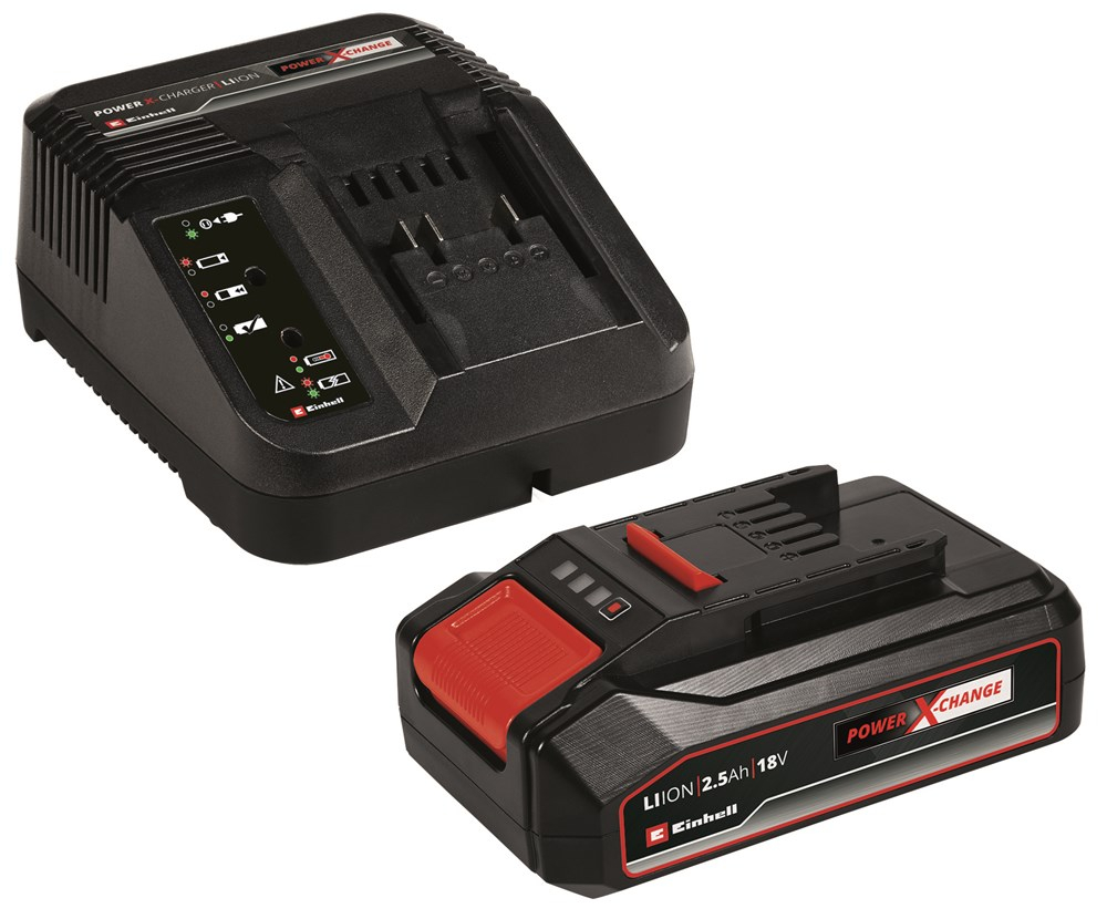Einhell 18V PXC Starter Kit 18V Power X-Change With1 x 2.5Ah Battery And Charger Kit