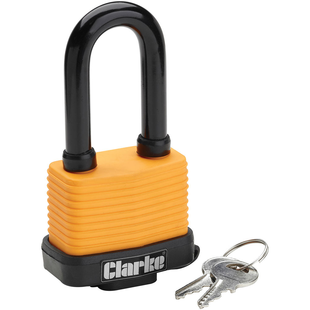 Clarke 1801883 CHT883 60mm Water Resistant Padlock