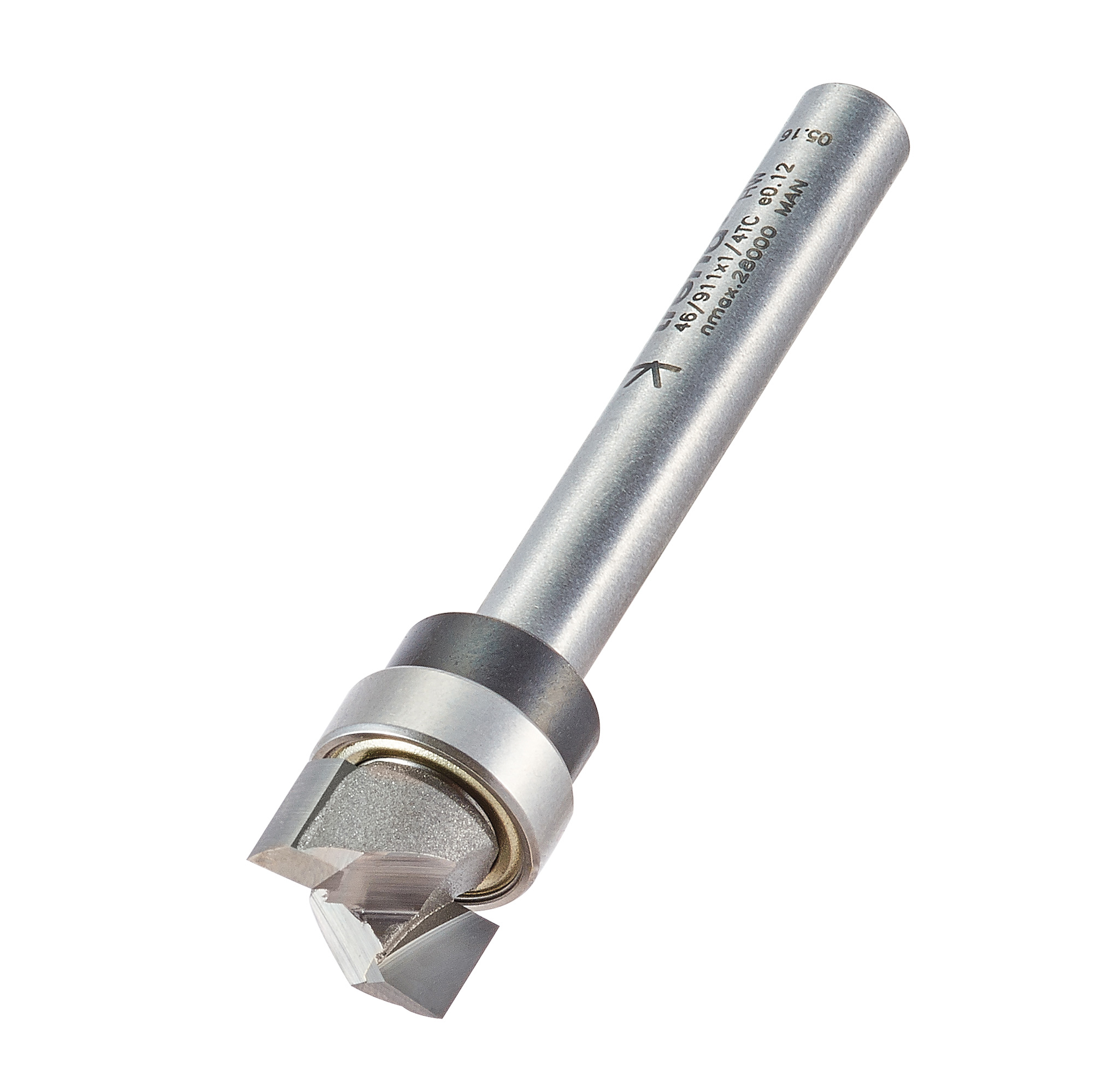 Trend 46/911X1/4TC Guided profiler 12.7mm x 6.35mm cut