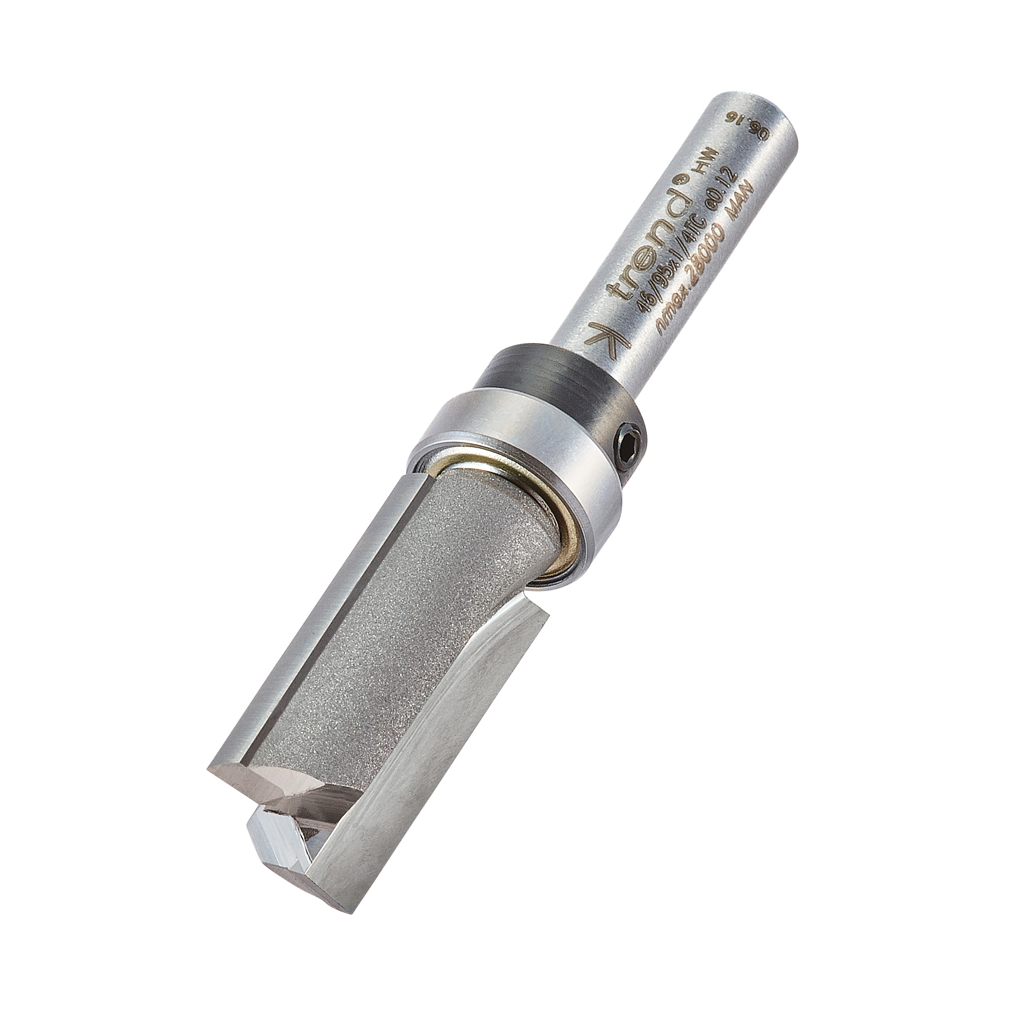 Trend 46/95X1/4TC Guided profiler 12.7mm dia x 25.4mm
